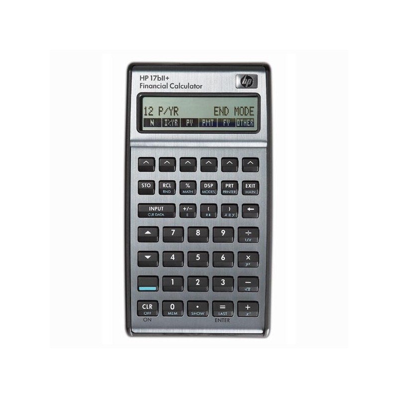 Kalkulačka HP, F2234AA, stříbrná, finanční