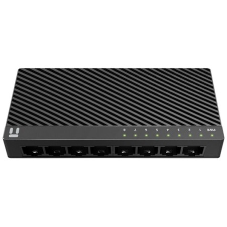 STONET stolní switch ST3108C 100Mbps, auto MDI/MDIX , plug-and-play, Green Power feature