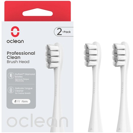 Oclean náhradní hlavice Professional Clean Medium 2 ks P1C10 W02, šedé