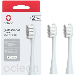 Oclean náhradní hlavice Professional Clean Medium 2 ks P1C9, stříbrné