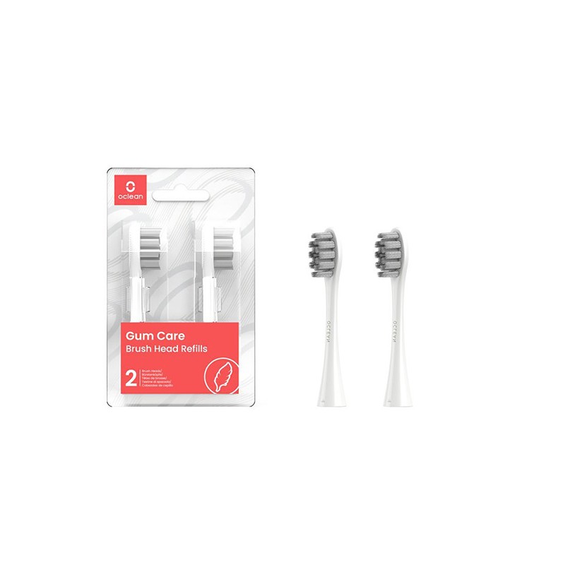 Oclean náhradní hlavice Gum Care Extra Soft 2 ks P1S12 W02, bílé 6970810552256