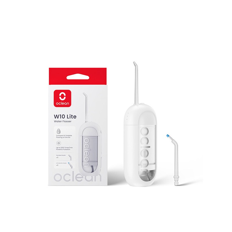 Oclean ústní sprcha W10 Lite, bílá