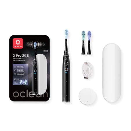 Oclean set sonického kartáčku a pouzdra X PRO 20 S, černý