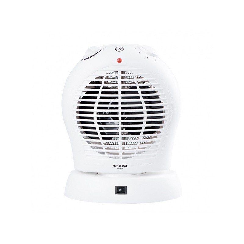 Orava Horkovzdušný ventilátor, bílý VL201A