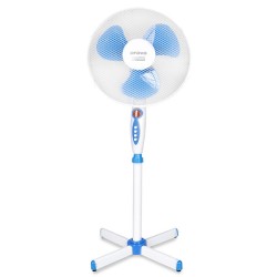 Orava stojanový ventilátor, 40W, bílo-modrý
