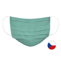 Nano rouška, zelená, 5-vrstvá, L, 50ks, Spurtex, DOPRODEJ