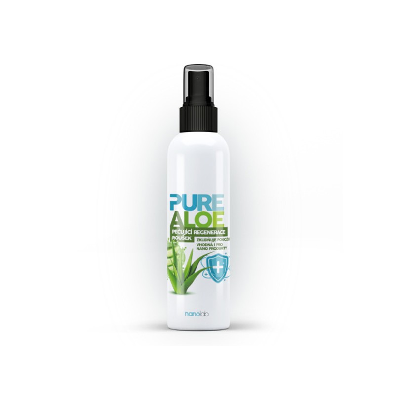 Regenerace PURE ALOE na roušky a respirátory, 100ml, Nanolab, DOPRODEJ