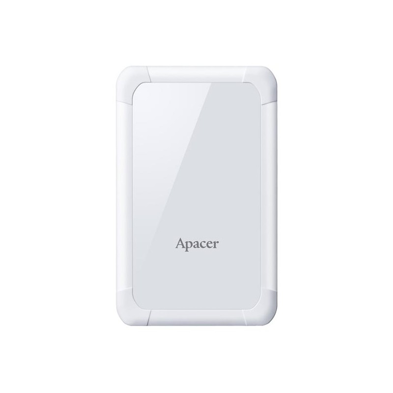 Apacer externí pevný disk, AC532, 2.5", USB 3.0 (3.2 Gen 1), 1TB, 1000GB, AP1TBAC532W-1, bílý