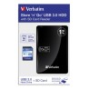 Verbatim externí pevný disk s integrovanou čtečkou paměťových karet, Store N Go, 2.5", USB 3.0 (3.2 Gen 1), 1TB, 1000GB, 53421