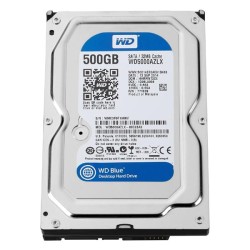 Western Digital interní pevný disk, WD Blue, 3.5", SATA III, 0,5TB, 500GB, WD5000AZLX