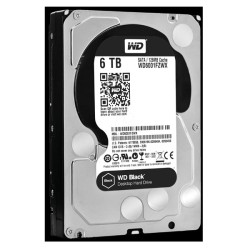 Western Digital interní pevný disk, WD Black, 3.5", SATA III, 6TB, 6000GB, WD6001FZWX