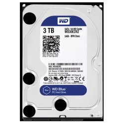 Western Digital interní pevný disk, WD Blue, 3.5", SATA III, 3TB, 3000GB, WD30EZRZ