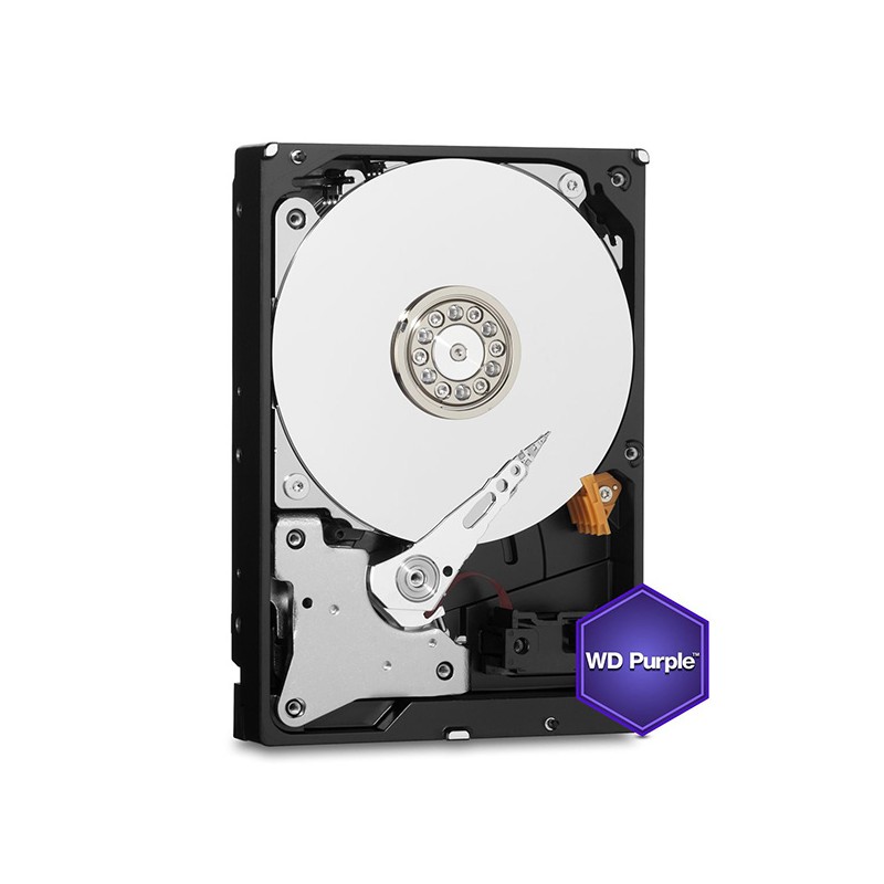 Western Digital interní pevný disk, WD Purple, 3.5", SATA III, 3TB, 3000GB, WD30PURZ, Surveillance