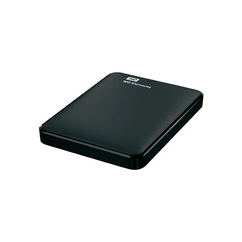 Western Digital externí pevný disk, Elements Portable, 2.5", USB 3.0 (3.2 Gen 1), 2TB, 2000GB, WDBU6Y0020BBK, černý