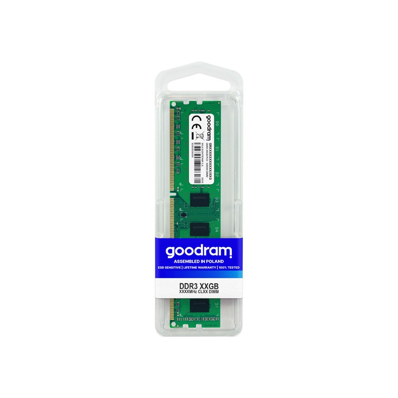DRAM Goodram DDR3 DIMM 4GB 1333MHz CL9 SR 1,5V