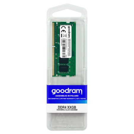 DRAM Goodram DDR4 SODIMM 4GB 2400MHz CL17 SR 1,2V