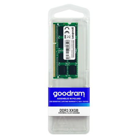 DRAM Goodram DDR3 SODIMM 4GB 1333MHz CL9 SR 1,5V