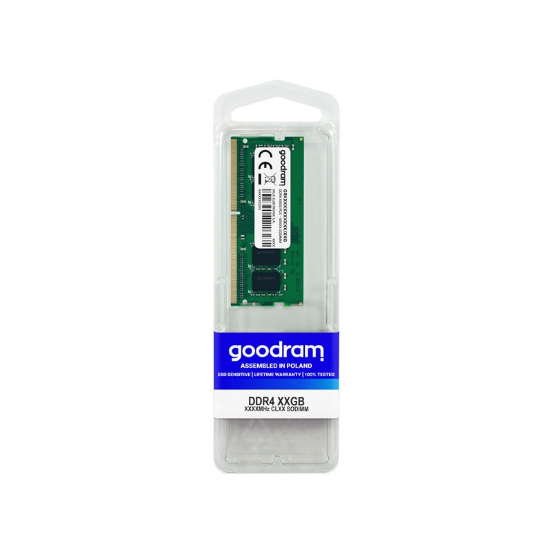 DRAM Goodram DDR4 SODIMM 8GB 2666MHz CL19 SR 1,2V