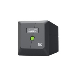 Backup napájení UPS Greencell 1000VA 600W PowerProof s LCD displej