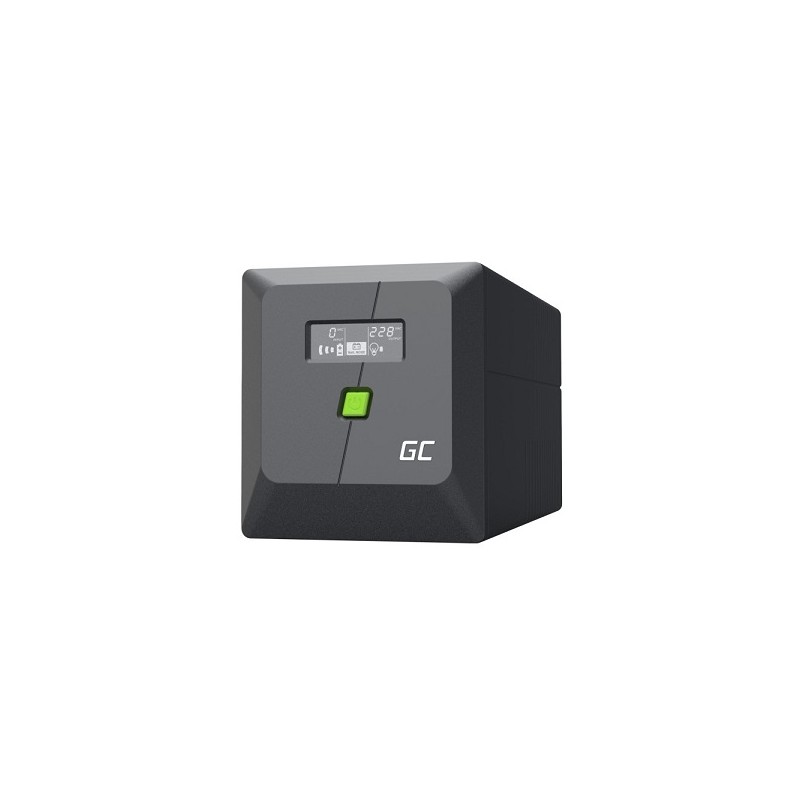 Backup napájení UPS Greencell 1000VA 600W PowerProof s LCD displej
