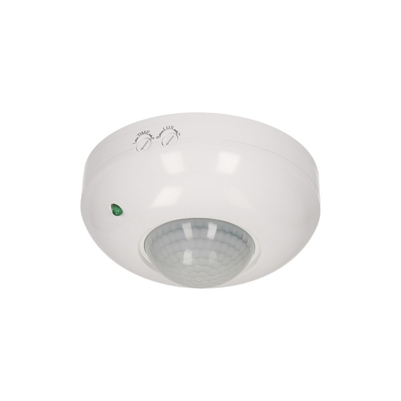 PIR motion sensor 230V 50Hz, 6m, max. 1200W, bílá, ORNO, 360&deg , IP20, infračervený