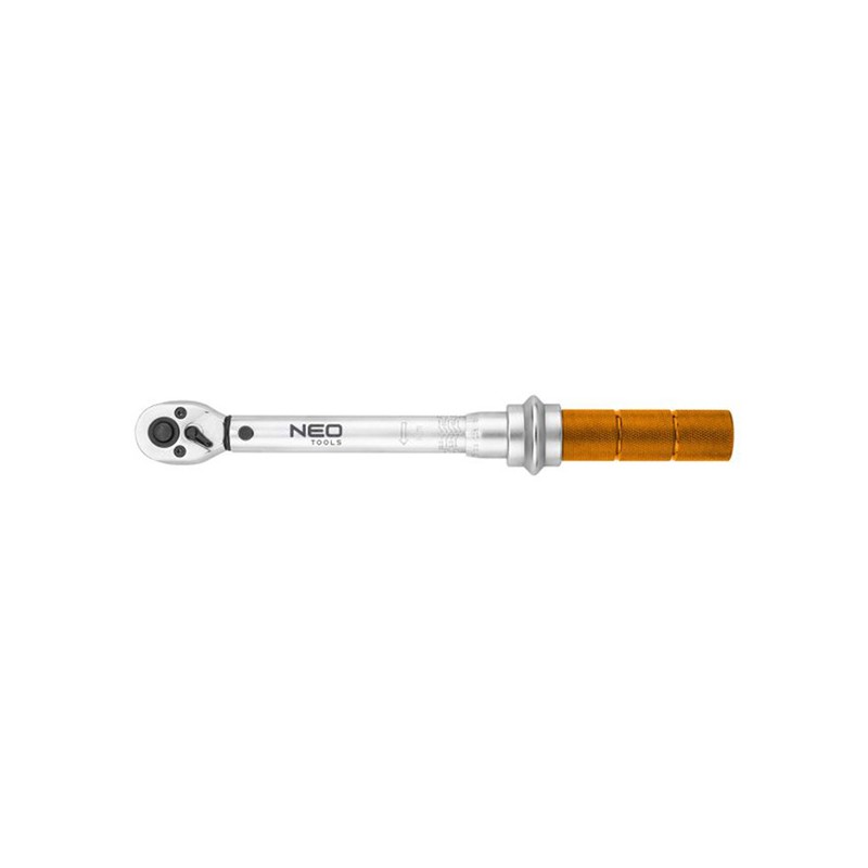 Momentový klíč 1/4 25Nm nastavení točivého momentu 5-25Nm, ocel, 250mm, NEO TOOLS