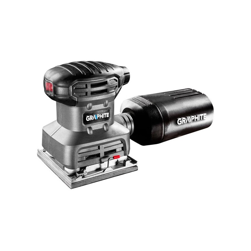 Vibrační bruska 59G320, elektrika (kabel), 230V, 26000 oscilací/min, Graphite