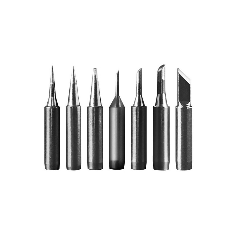 Sada pájecích hrotů NEO TOOLS Páječky, 7 druhů hrotů, ocel, všestranné aplikce