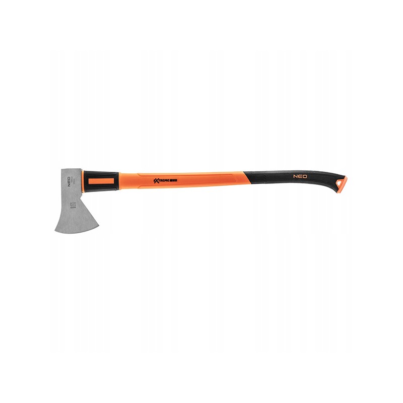 NEO TOOLS Sekera 1500 g, se sklolaminátovou násadou 27-124, celková hmotnost 950g, hmotnost hlavy 700g, délka sekery 44.5cm