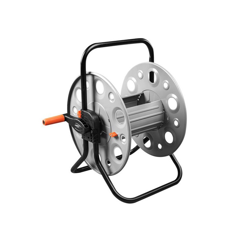 NEO TOOLS stojan pro zahradní hadici až 100m 1/2" nebo 30m 3/4", šedo-černý, 15-790