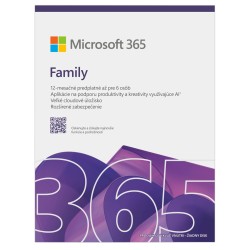 Microsoft 365 pro rodiny SK (1rok)