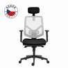 Powerton ERGO TINA Kancelářské ergonomické křeslo, Černé WPCHTINLG