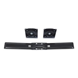 Ergotron WorkFit - Conversion kit - upevňovací komponent (příčka, 2 čepy) - pro 2 LCD displeje - Single HD/duální - velikost