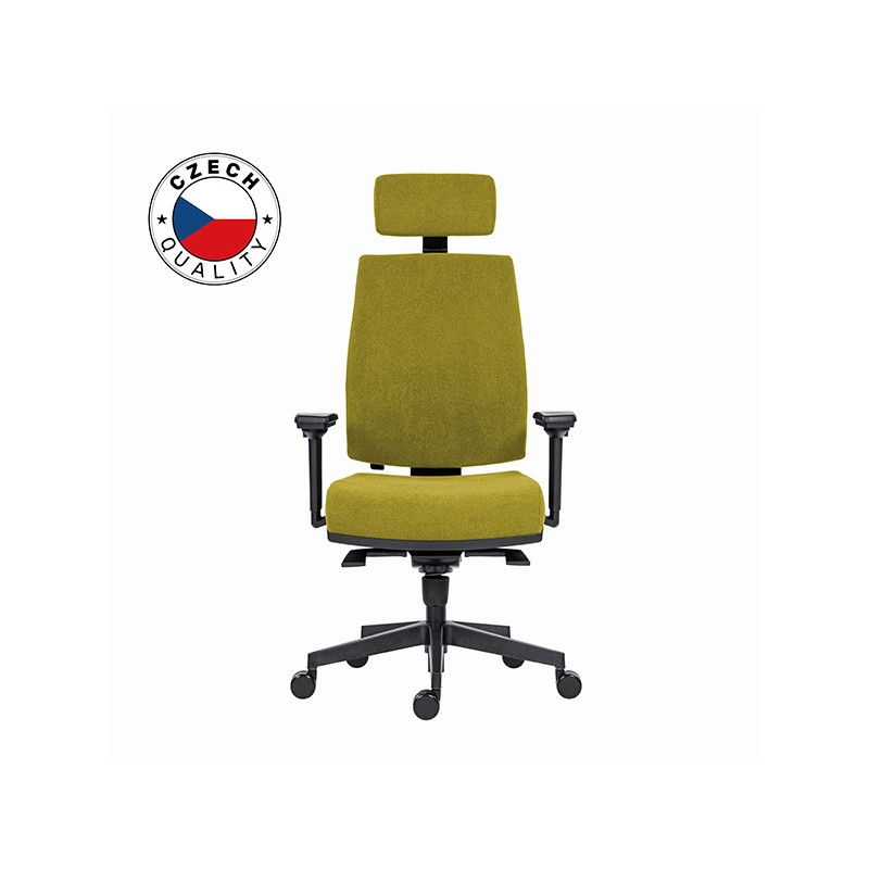 Powerton ERGO JANA Kancelářské ergonomické křeslo, Zelené