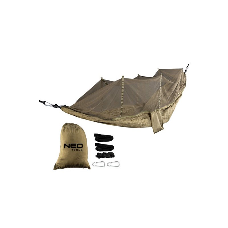 Neo Tools sada houpací sítě a sítě proti hmyzu 330 x 140 cm