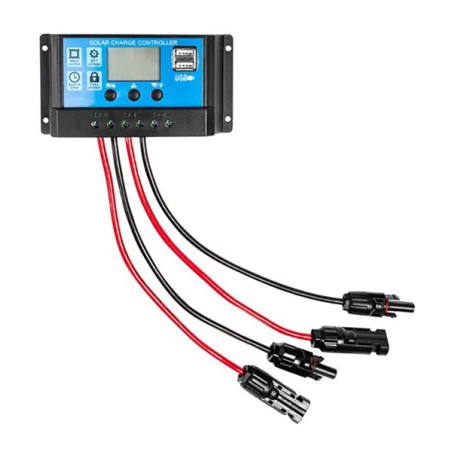 Regulátor solárního nabíjení, Neo Tools, 10A, 12/24V