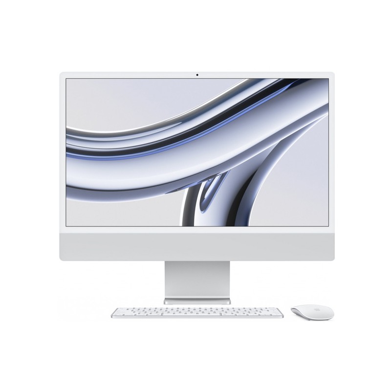 Apple iMac, all in one, 24", Retina 4.5K 4480x2520, stříbrný