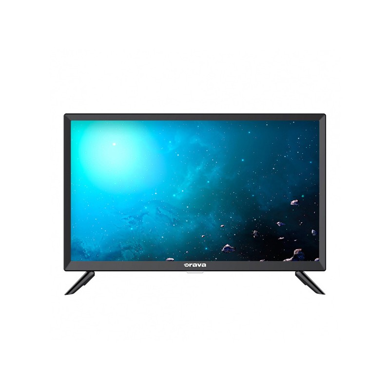 Televize Orava, LT-638, 24", HD Ready 1366 x 768, 50/60 Hz, černá
