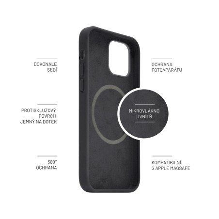 FIXED MagFlow Apple iPhone 14+, černý