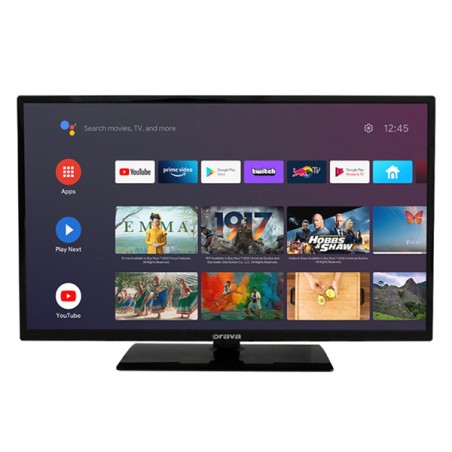 Televize Orava, LT-ANDR32 C01, 32", Full HD 1920x1080, 50/60 Hz, černá, Android TV