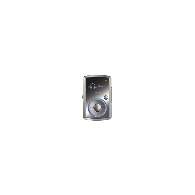 SanDisk MP3 Sansa Clip 4GB stříbrná, FM rádio