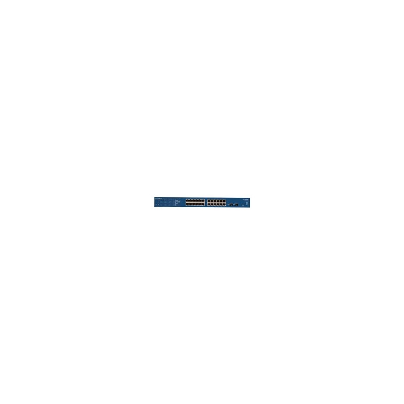 Netgear GS724T ProSafe 24-port Gigabit Smart Switch, 2x SFP slot