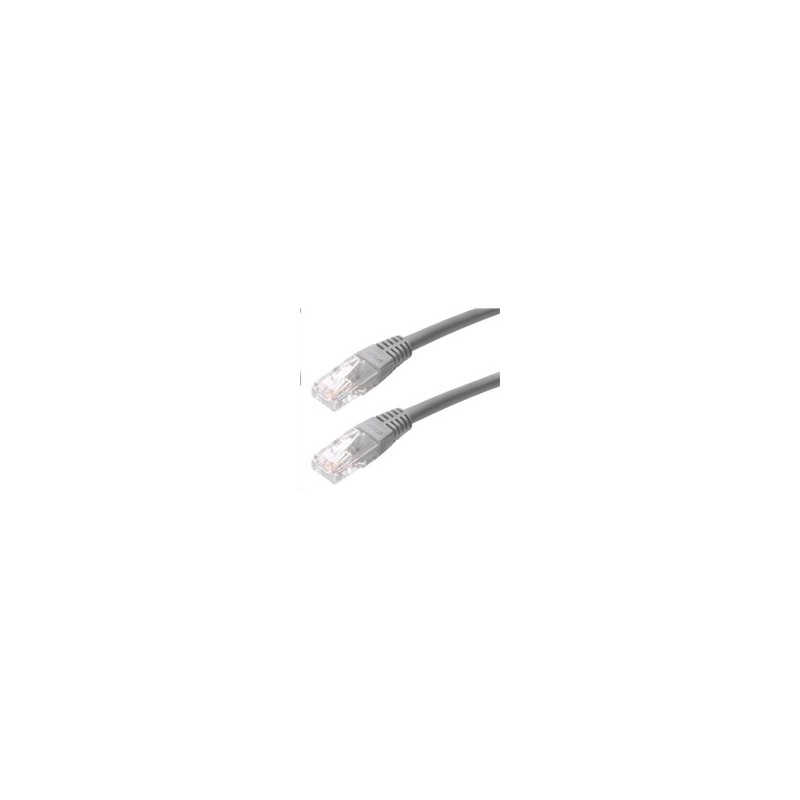 Patch kabel Cat5E, UTP - 15m, šedý