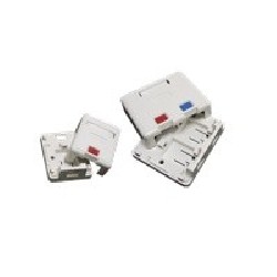 Zásuvka neosazená 1x RJ45 na omítku