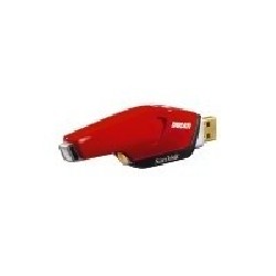 SanDisk Extreme DUCATI USB FlashPen 4GB, rychlost zápis/čtení 20MB/s