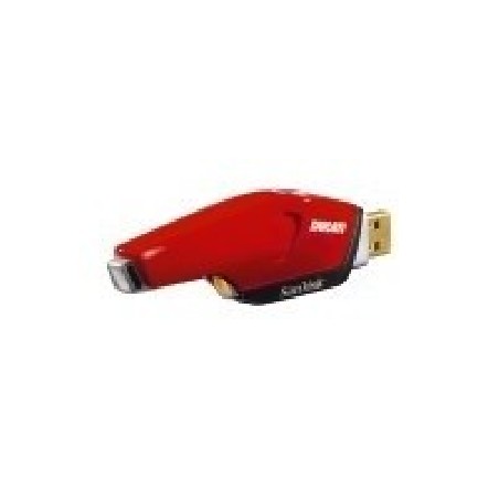 SanDisk Extreme DUCATI USB FlashPen 4GB, rychlost zápis/čtení 20MB/s