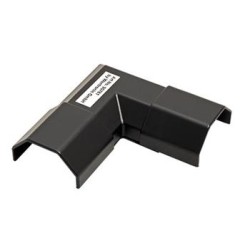 Roh kabelové lišty 33 x 18mm, plast, černý