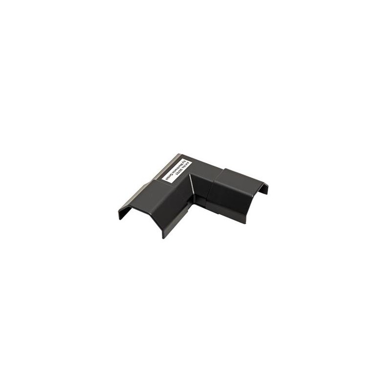 Roh kabelové lišty 33 x 18mm, plast, černý