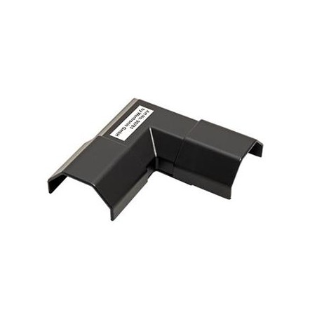 Roh kabelové lišty 33 x 18mm, plast, černý