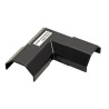 Roh kabelové lišty 33 x 18mm, plast, černý